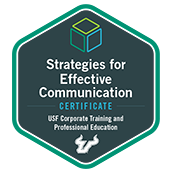 USF Strategies for Effective Communication Badge
